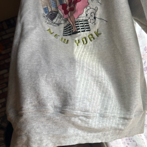 VINTAGE BETTY BOOP HOODIE MONROE Inspired NYC theme - Picture 5 of 10